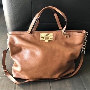Beautiful camel colored Michael Kors bag